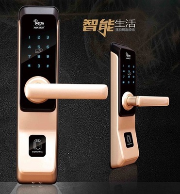 妙用防盗门的双保险锁好现代指纹门禁的时光遗珍